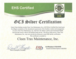 GCI Silver Certification